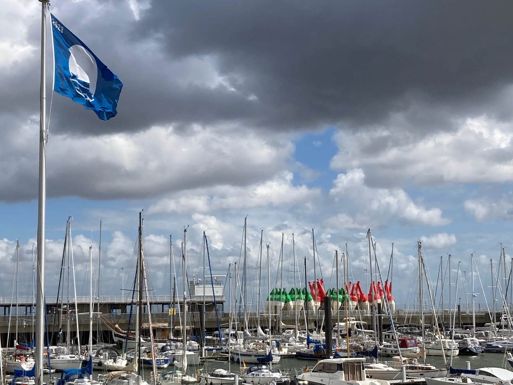 Zum 25. Mal Blaue Umweltflagge im SVC-Yachthafen