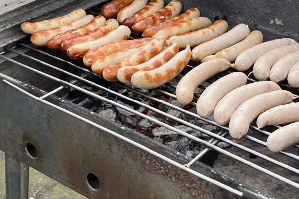 Grillen nach Arbeitsdienst am 24.2.2024