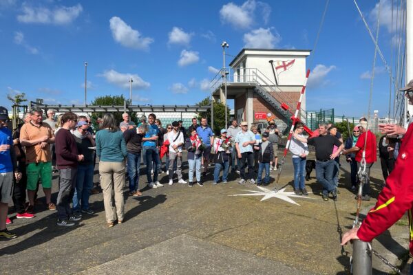 Ansegeln unterm Flaggenmast 4-Mai 2024