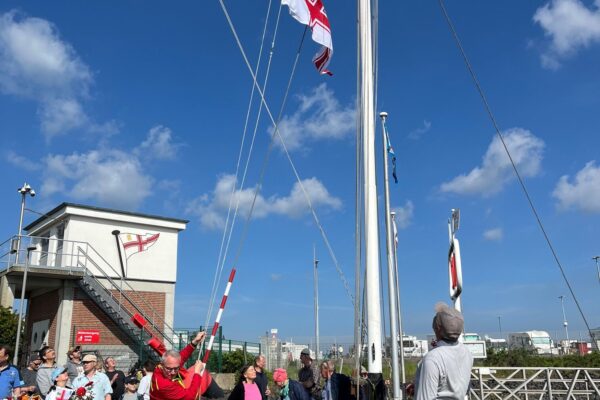 Ansegeln unterm Flaggenmast 4-Mai 2024