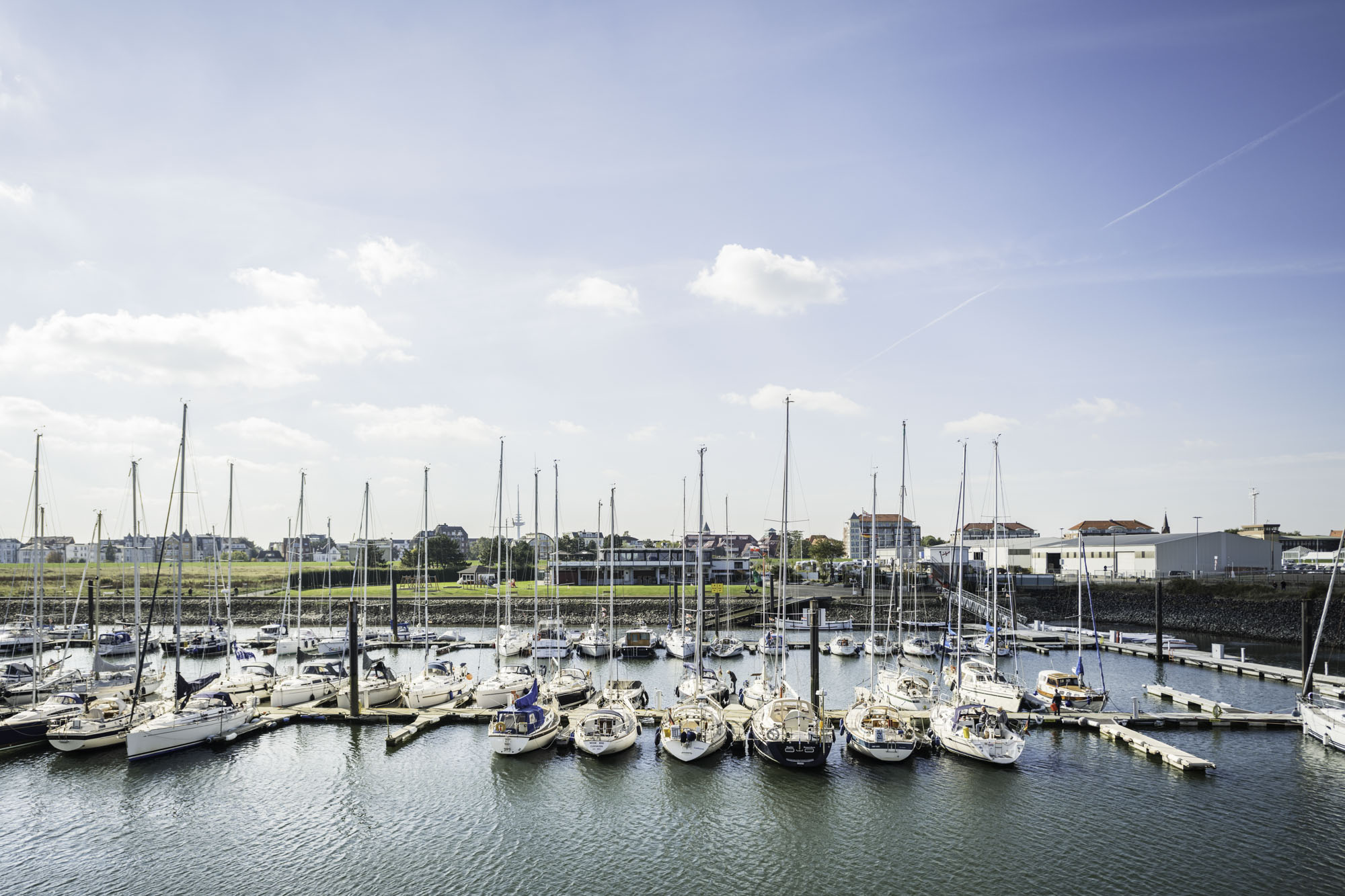 Fotoshooting im Yachthafen