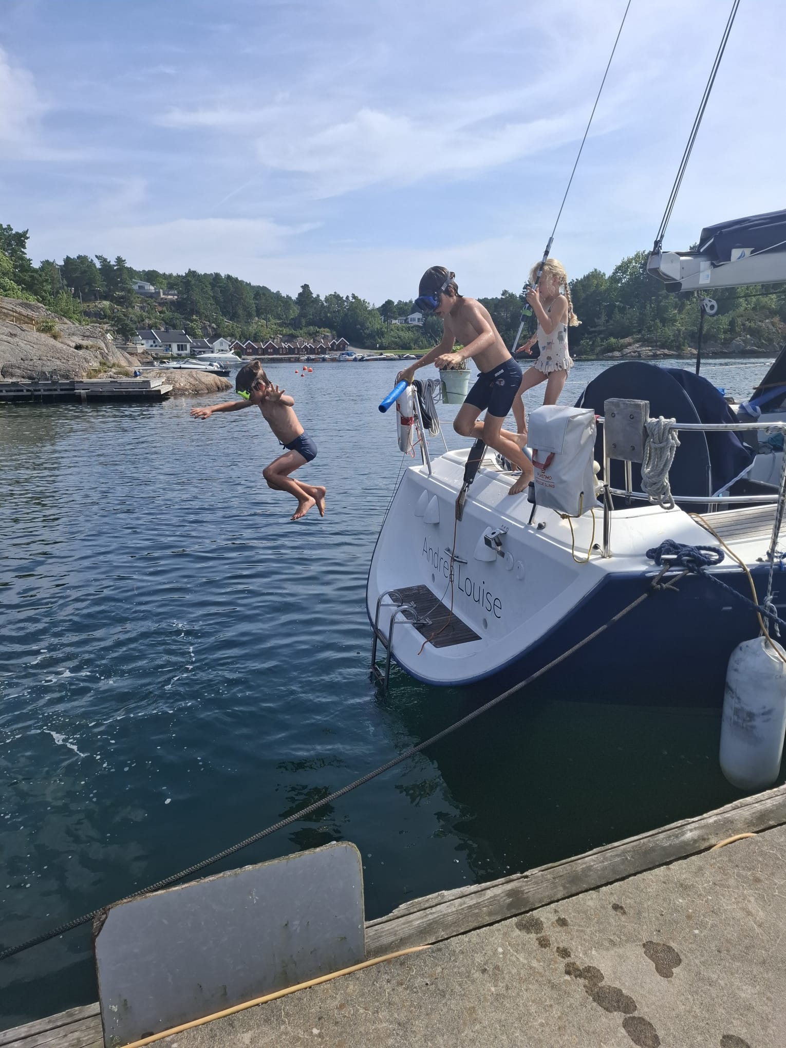 Segelbericht der Andrea Louise, Sommer 2025